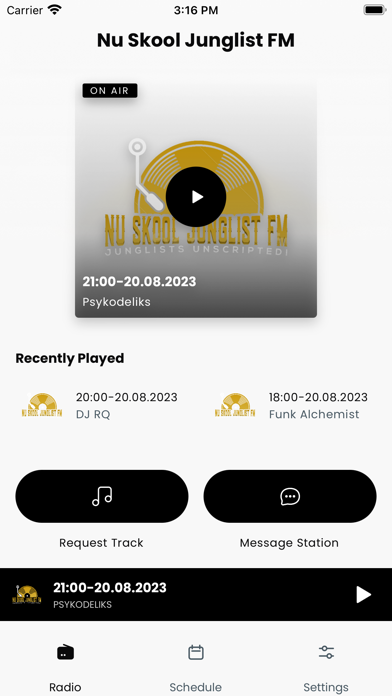 Nu Skool Junglist FM Screenshot