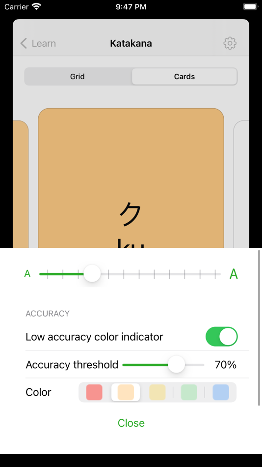 #6. Nihongo - Read Japanese (iOS) 由: Alysha Kwok