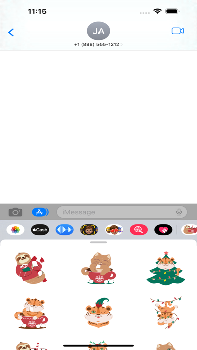 Screenshot #1 pour funny christmas animals
