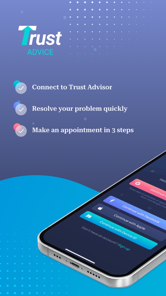 #1. Trust Advice: connect Advisor (iOS) 由: Thanh Le Van