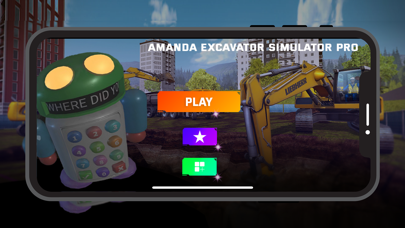 Amanda Excavator Simulator pro Screenshot