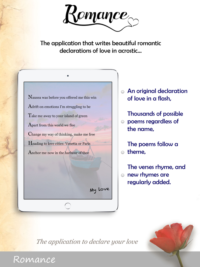Romance - Declare your love