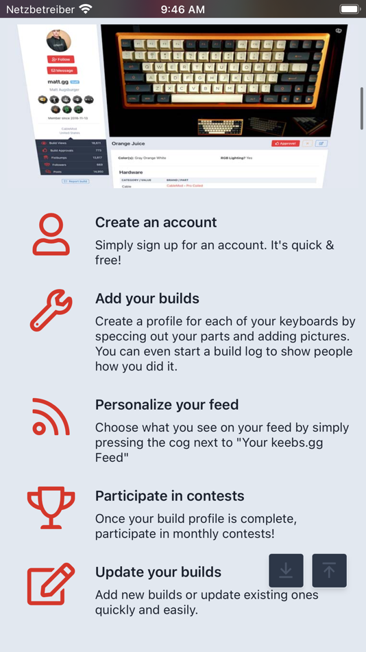 #2. keebs.gg (iOS) Podle: Trekade Media Limited