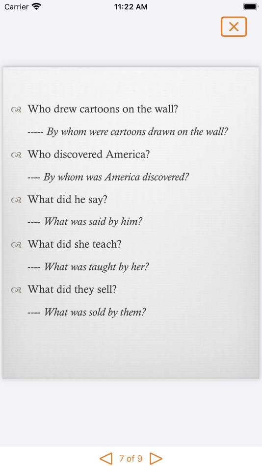 #4. Grammar: Active Passive Voice (iOS) 由: Webrich Software Limited