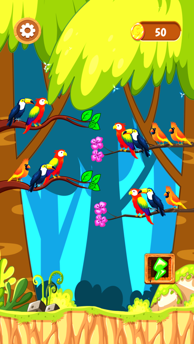 Bird Sort Game Screenshot