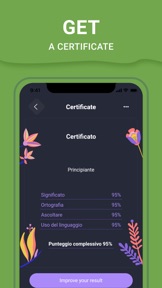 Learn Italian Words by Levels screenshot