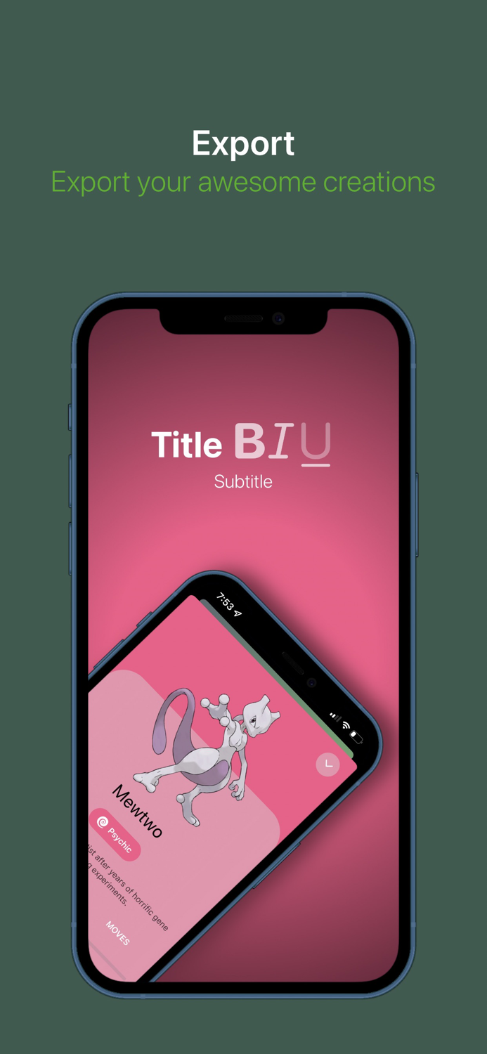 Screenly - Mockup Screenshots