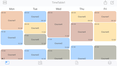Semester  Timetable Scheduler Screenshot