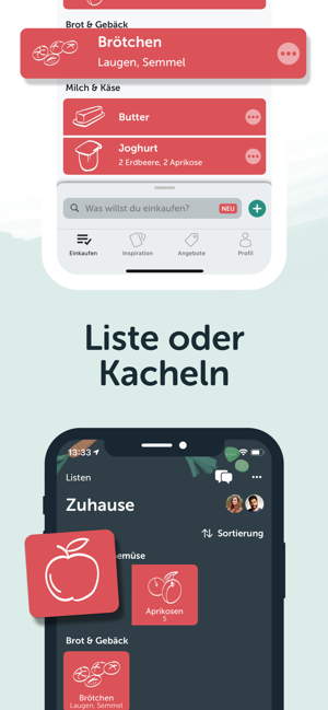 ‎Bring! Einkaufsliste & Rezepte Screenshot