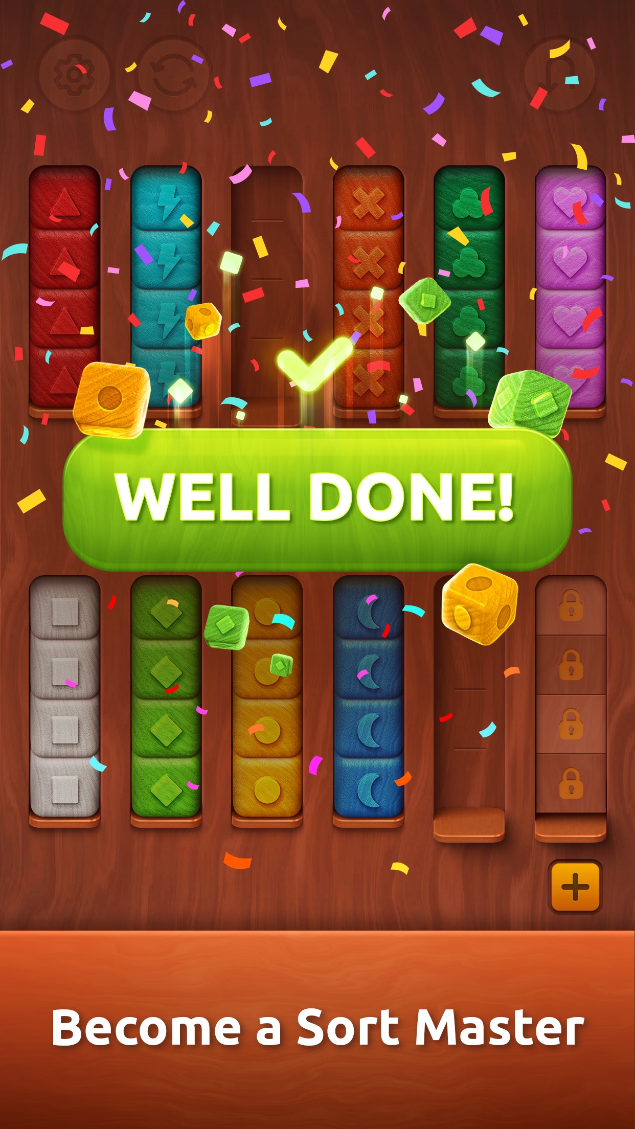 Colorwood Sort Puzzle Game screenshot 6
