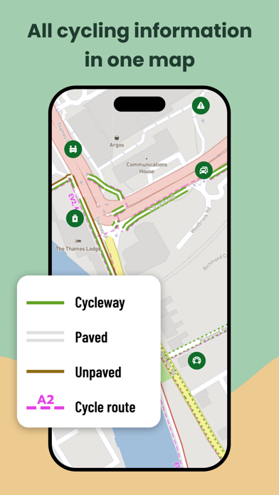Cyclers: GPS Bike Maps Screenshot