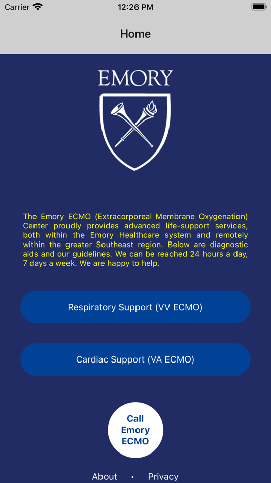 Emory ECMO - 1.0 - (iOS)