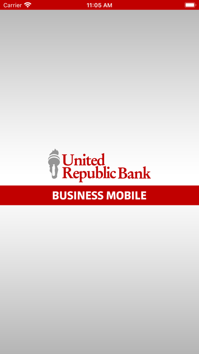 URB Business Mobile Banking Screenshot