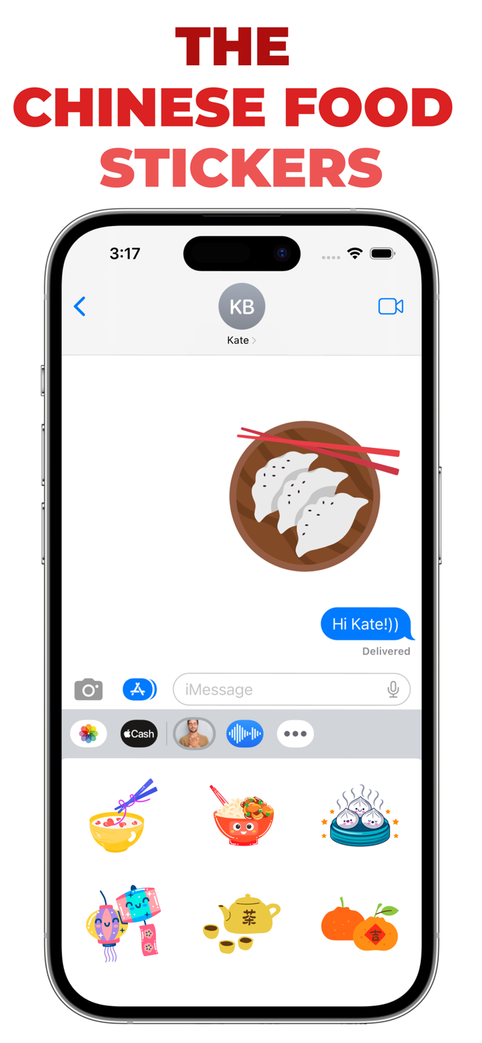 The Chinese Food stickers