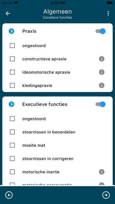 Psychiatrisch onderzoek Screenshot