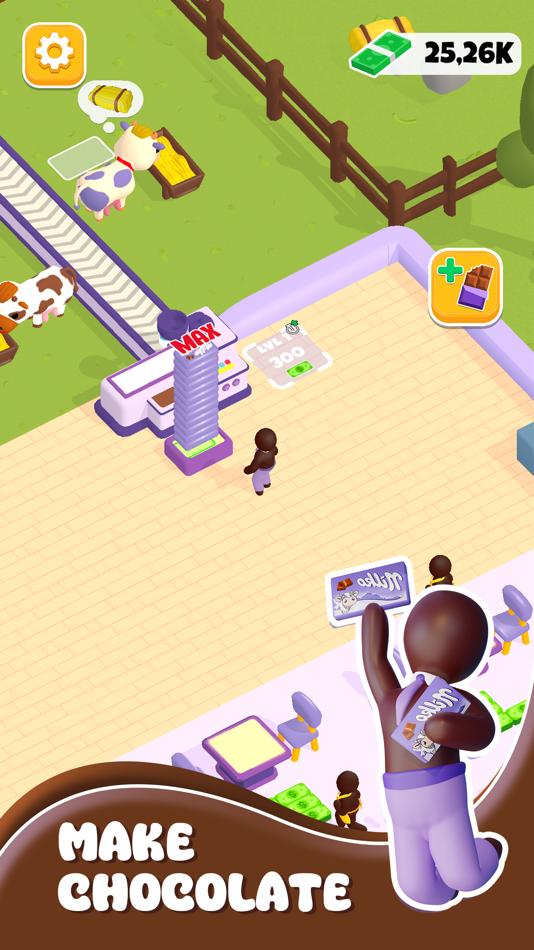 #4. Chocoland - Idle Game (iOS) By: YAMY STUDIO YAZILIM VE OYUN GELISTIRME ANONIM SIRKETI