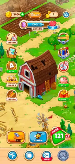Game screenshot Word Farm Adventure apk