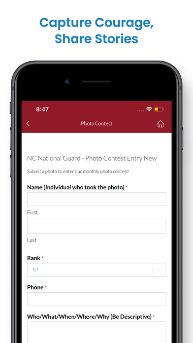 NC National Guard Screenshot