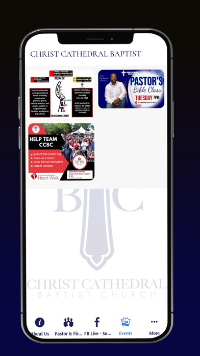 Christ Cathedral Baptist Screenshot