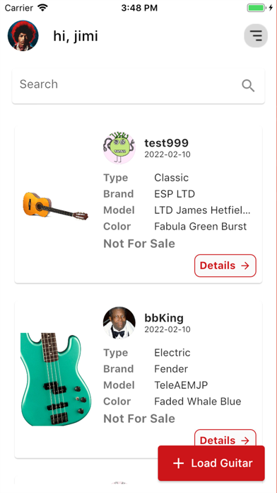 GuitarID app screenshot 2