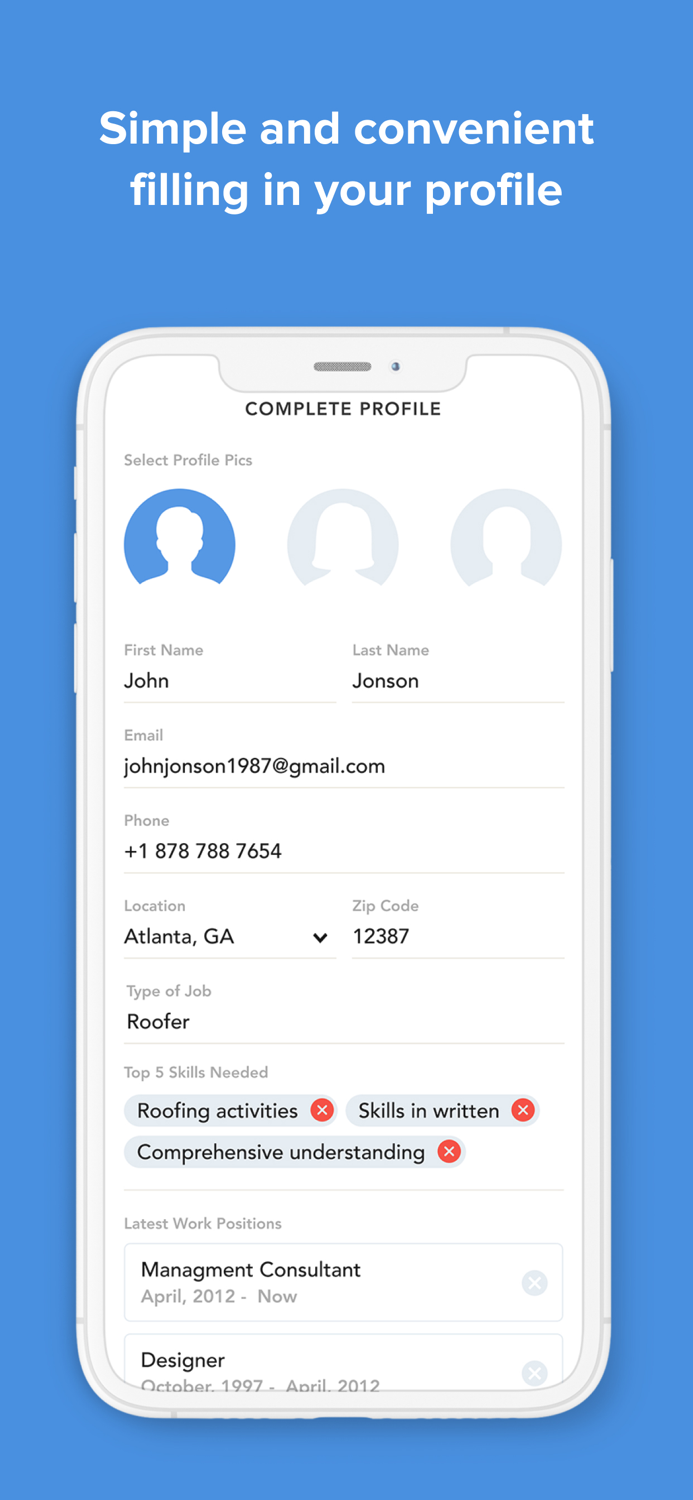 Connections Personnel App