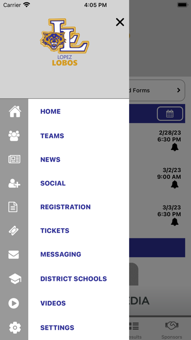 Brownsville ISD Athletics Screenshot