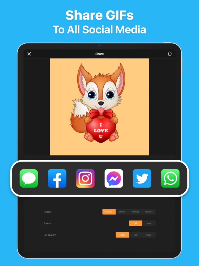 13 Best iOS Apps to Create and Edit GIFs - Hongkiat