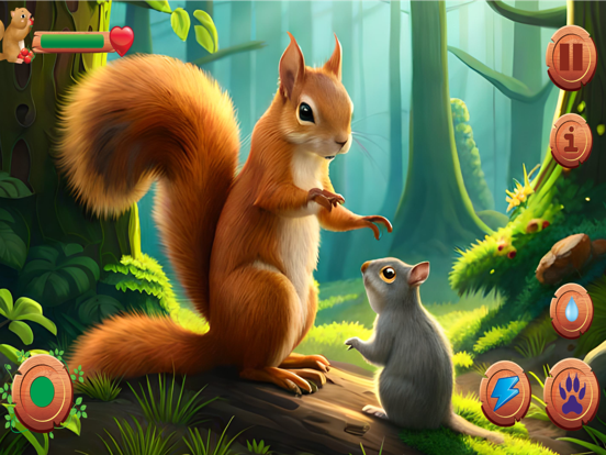 Flying Squirrel Animal Game 3D screenshot 3