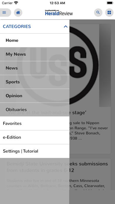 Grand Rapids Herald-Review Screenshot