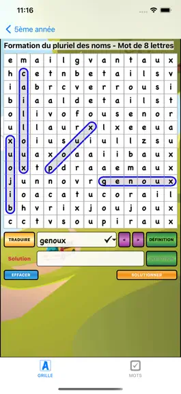 Game screenshot Mots Cachés & Définitions (EV) hack