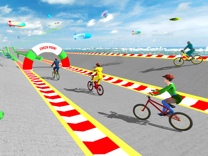 Bicycle Stunt Racing Games 3D