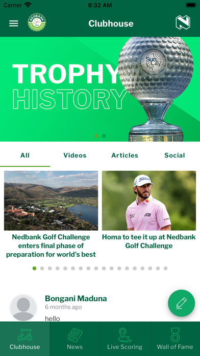 Nedbank Golf Challenge App Screenshot