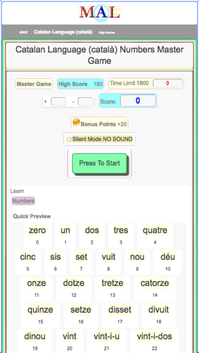 Catalan M(A)L Screenshot