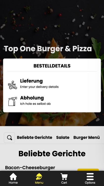 Top One Burger & Pizza