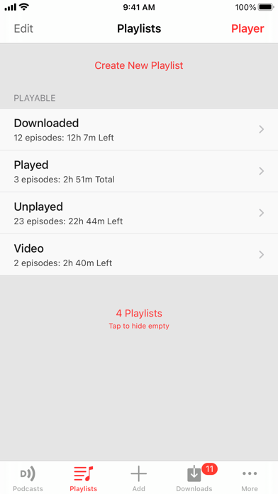 Downcast Screenshots