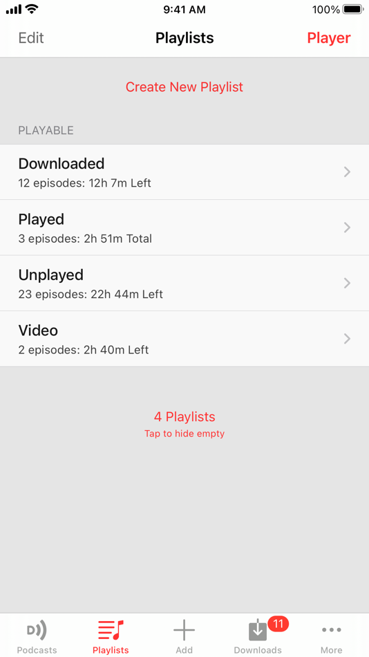 #2. Downcast (iOS) Podle: Jamawkinaw Enterprises LLC