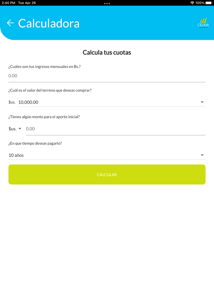 Celina Urbanizaciones