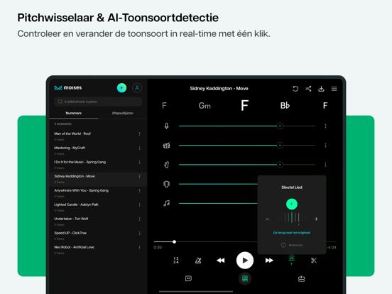 Moises: De App voor Muzikanten iPad app afbeelding 3