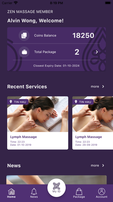 Zen Massage HK Screenshot