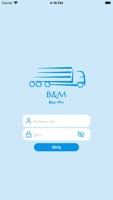 Baz-Mir CRM Screenshot