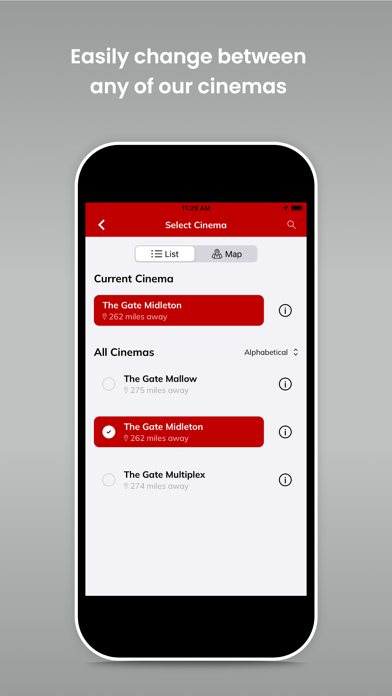 Gate Cinemas Screenshot