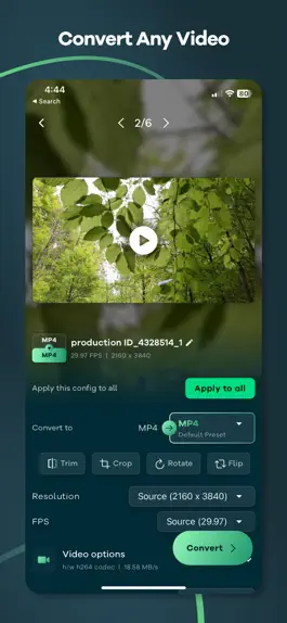Game screenshot Видео Конвертер & Компрессор mod apk