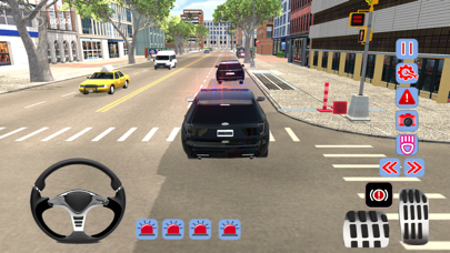 Police Car Convoy Simulator Screenshot