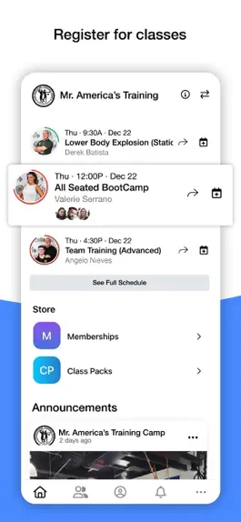 Game screenshot Mr America's Training Camp apk