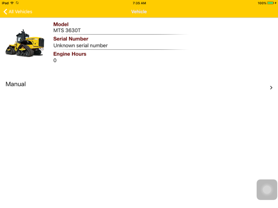 V-PAS MTS iPad screenshot