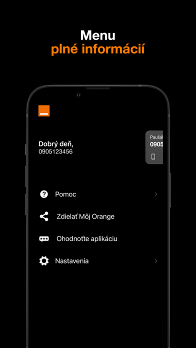 Môj Orange Screenshot