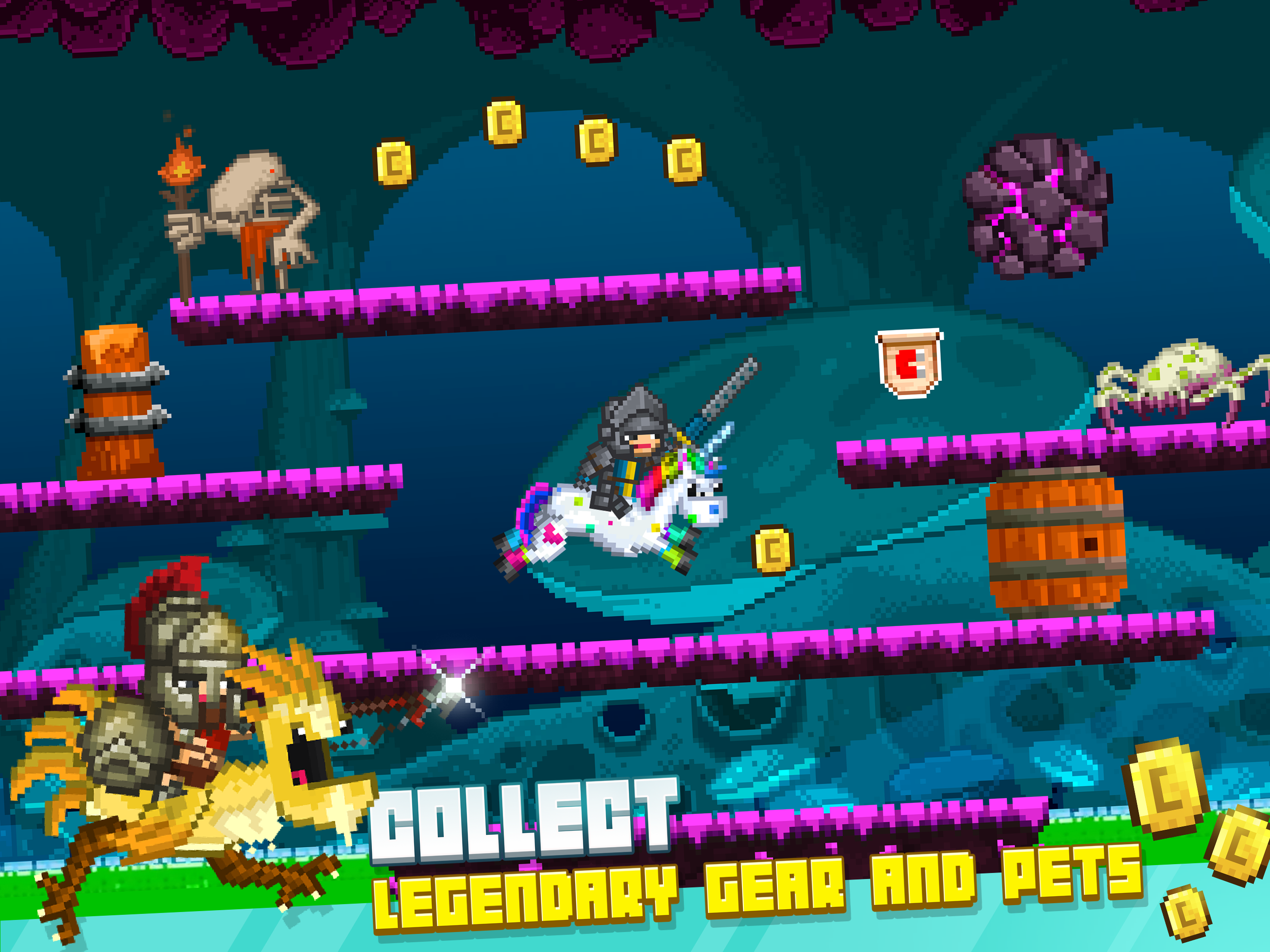 Bit Heroes Runner