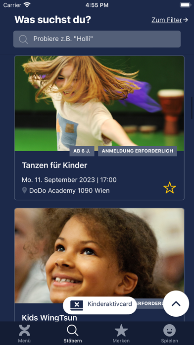 Kinderaktiv Screenshot