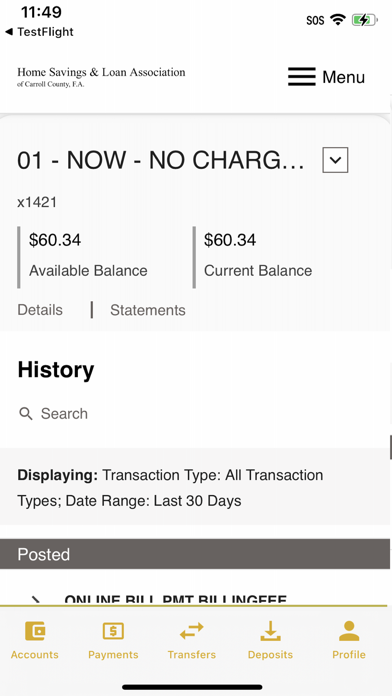 Home Savings & Loan - Norborne Screenshot