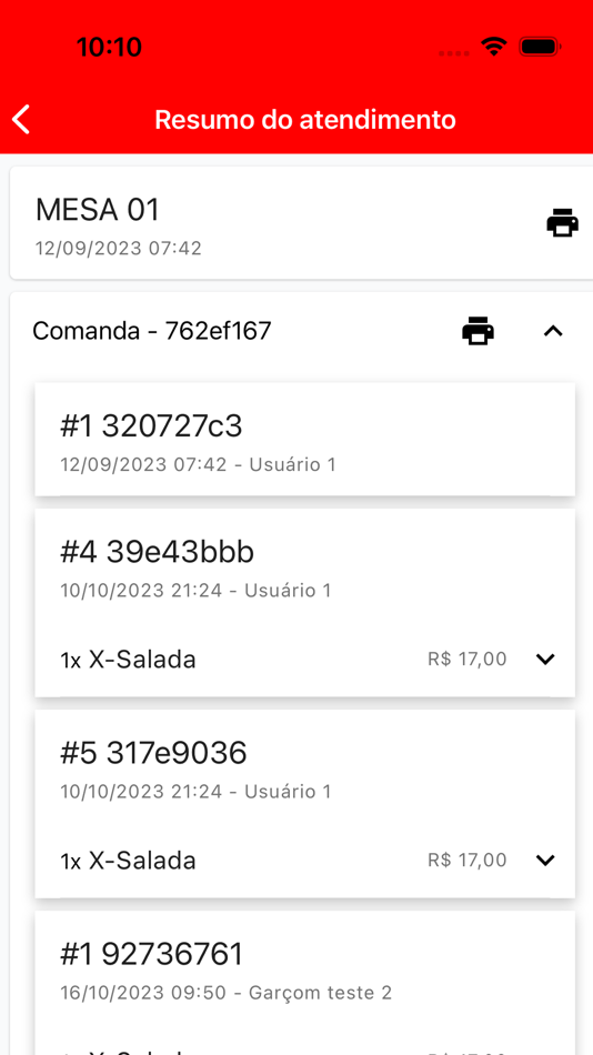 #3. Comanda10 - Garçom (iOS) 由: DEV10 Solucoes em Software Ltda